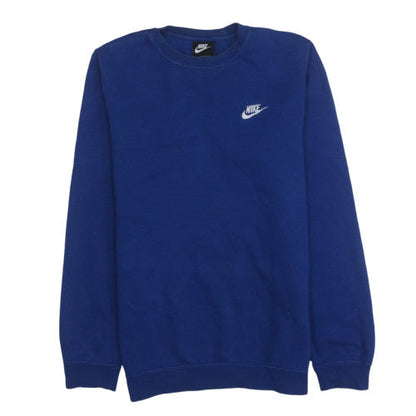Mens UK Size S Nike Blue Pullover Sweatshirt