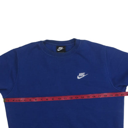 Mens UK Size S Nike Blue Pullover Sweatshirt