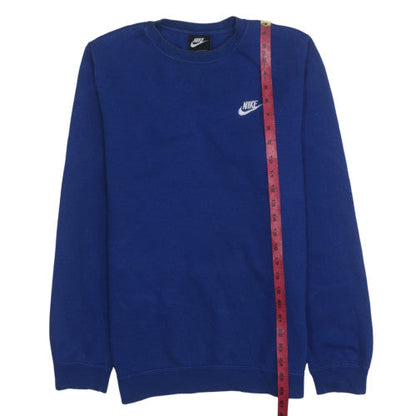 Mens UK Size S Nike Blue Pullover Sweatshirt