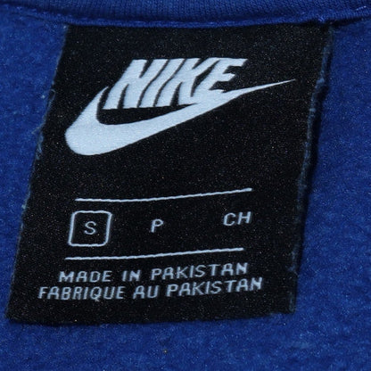 Mens UK Size S Nike Blue Pullover Sweatshirt