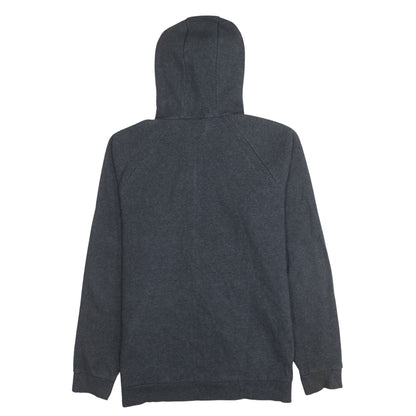 Mens UK Size L Under Armour Grey Full Zip Hoodie