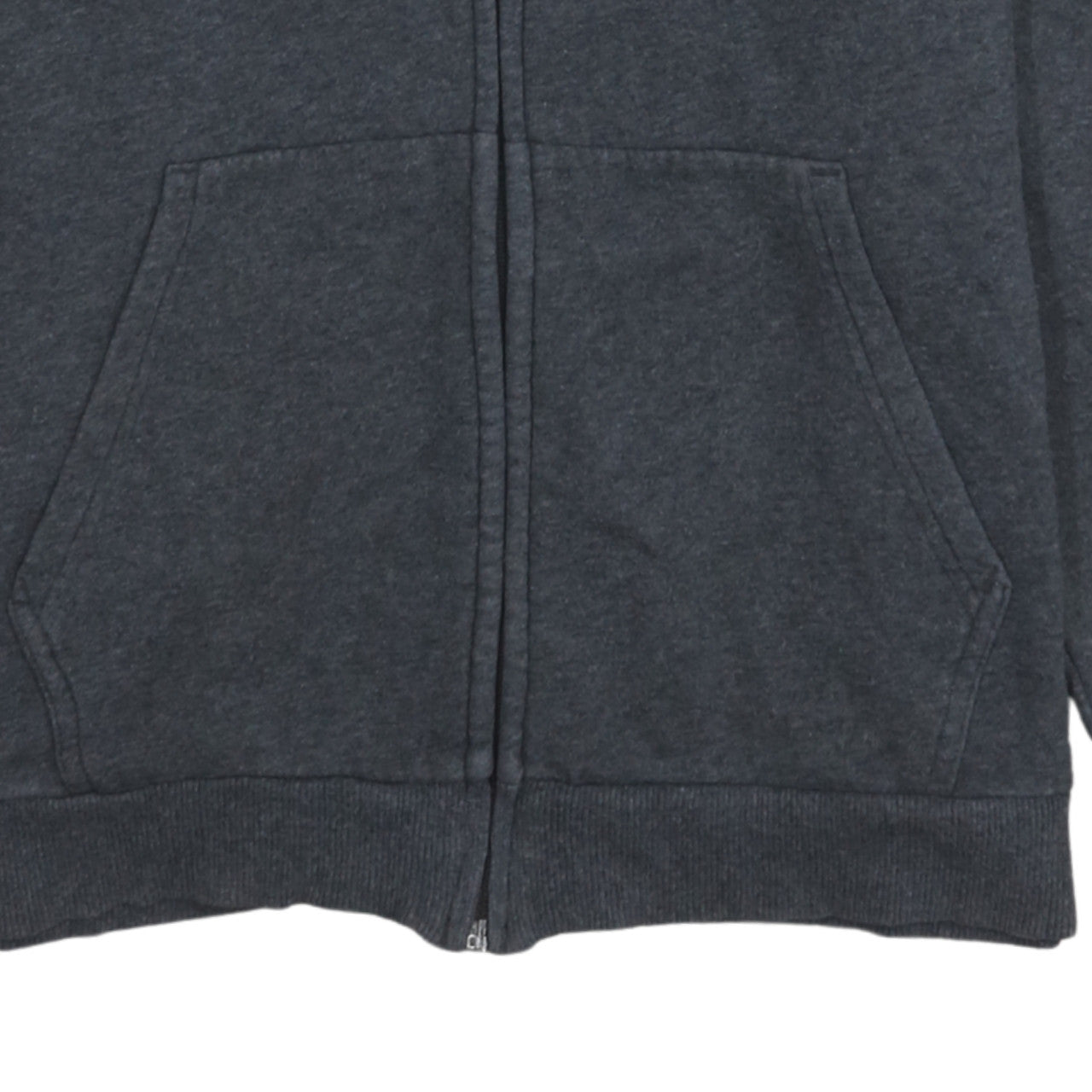 Mens UK Size L Under Armour Grey Full Zip Hoodie