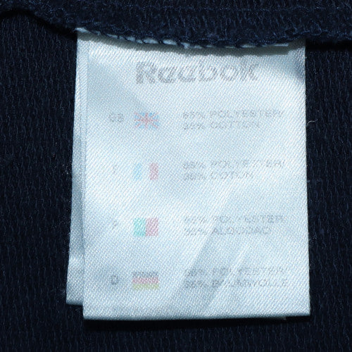Mens UK Size L Reebok Black Pullover Sweatshirt