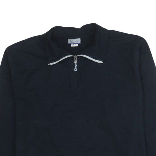 Mens UK Size L Reebok Black Pullover Sweatshirt