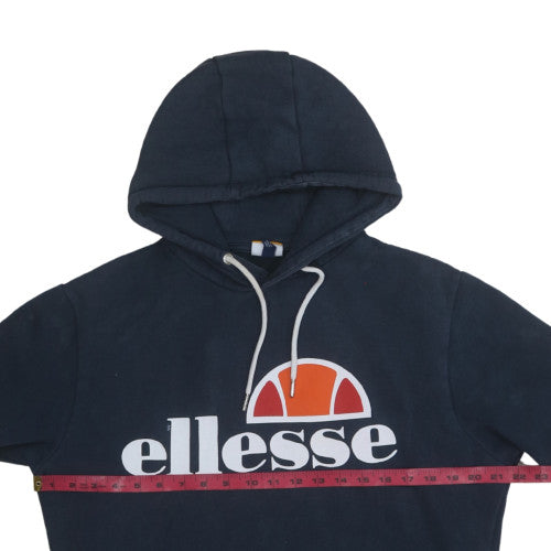 Mens UK Size L Ellesse Blue Pullover Hoodie