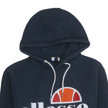 Mens UK Size L Ellesse Blue Pullover Hoodie