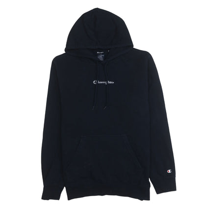 Mens UK Size L Champion Black Pullover Hoodie