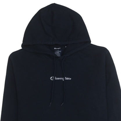 Mens UK Size L Champion Black Pullover Hoodie