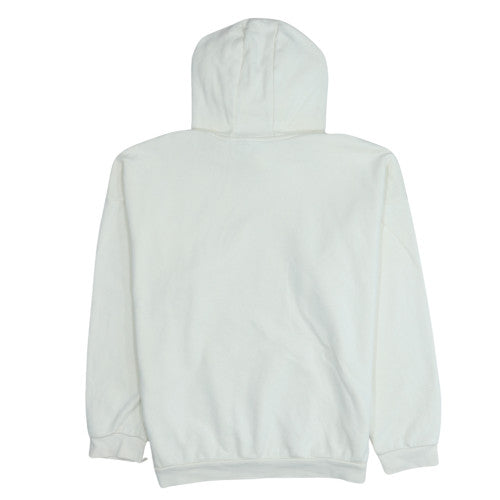 Womens UK Size 18 Adidas White Pullover Hoodie