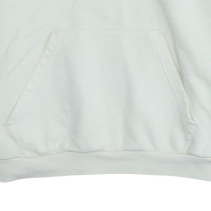 Womens UK Size 18 Adidas White Pullover Hoodie