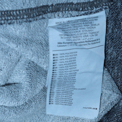 Mens UK Size L Nike Grey Full Zip Hoodie