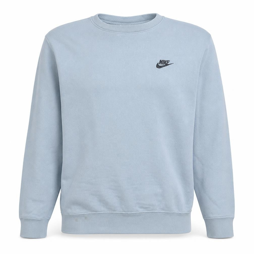 Mens UK Size M Nike Blue Pullover Sweatshirt