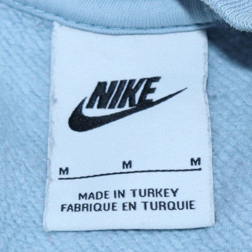Mens UK Size M Nike Blue Pullover Sweatshirt
