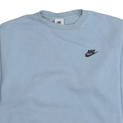 Mens UK Size M Nike Blue Pullover Sweatshirt