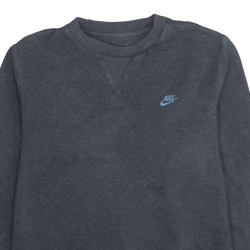 Mens UK Size M Nike Grey Pullover Sweatshirt