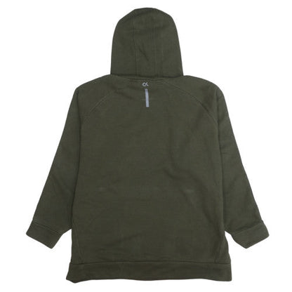Mens UK Size L Calvin Klein Green Pullover Hoodie