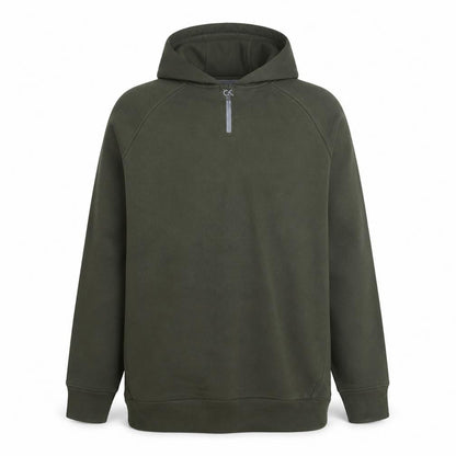 Mens UK Size L Calvin Klein Green Pullover Hoodie