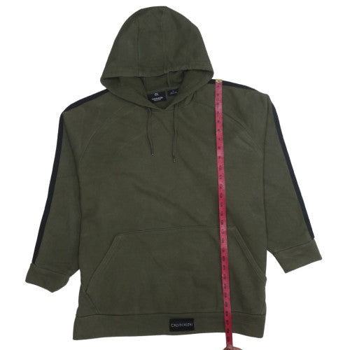 Mens UK Size L Calvin Klein Green Pullover Hoodie