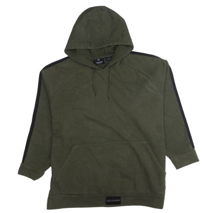 Mens UK Size L Calvin Klein Green Pullover Hoodie