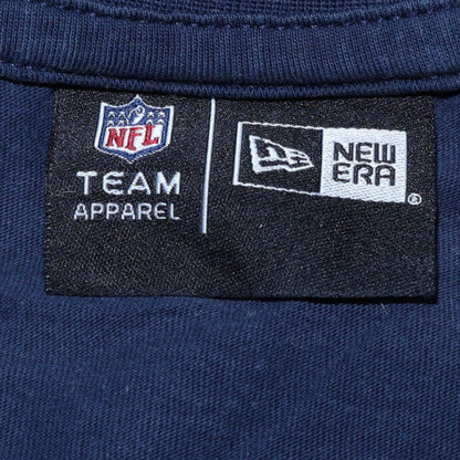 New Era Men's Navy Seattle Seahawks Graphic Crew Neck T-Shirt Size L