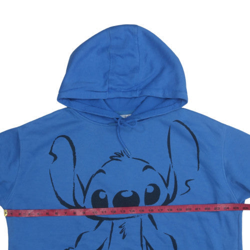 Womens UK Size XL Disney Blue Pullover Hoodie