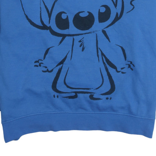 Womens UK Size XL Disney Blue Pullover Hoodie