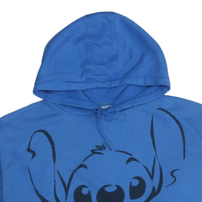 Womens UK Size XL Disney Blue Pullover Hoodie