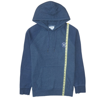 Mens UK Size M Converse Blue Pullover Hoodie