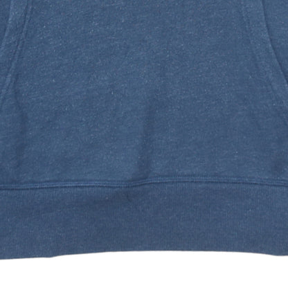 Mens UK Size M Converse Blue Pullover Hoodie