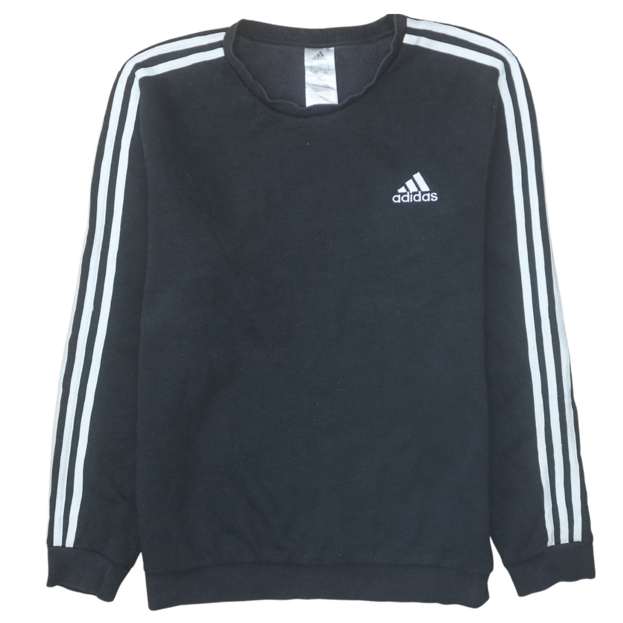 Mens UK Size L Adidas Black Pullover Sweatshirt