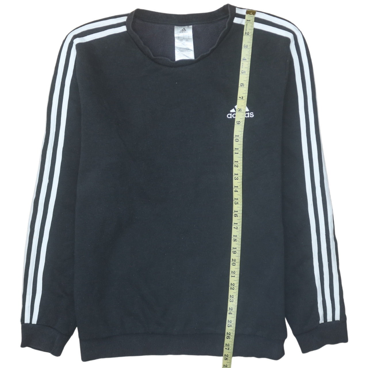 Mens UK Size L Adidas Black Pullover Sweatshirt