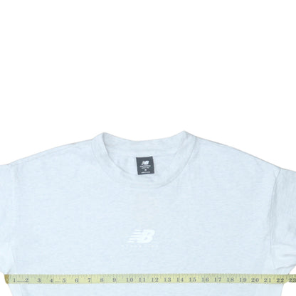New Balance Men's Grey Medium Athletic Short Sleeve T-Shirt