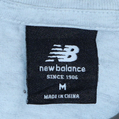 New Balance Men's Grey Medium Athletic Short Sleeve T-Shirt