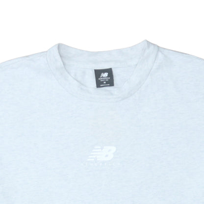 New Balance Men's Grey Medium Athletic Short Sleeve T-Shirt