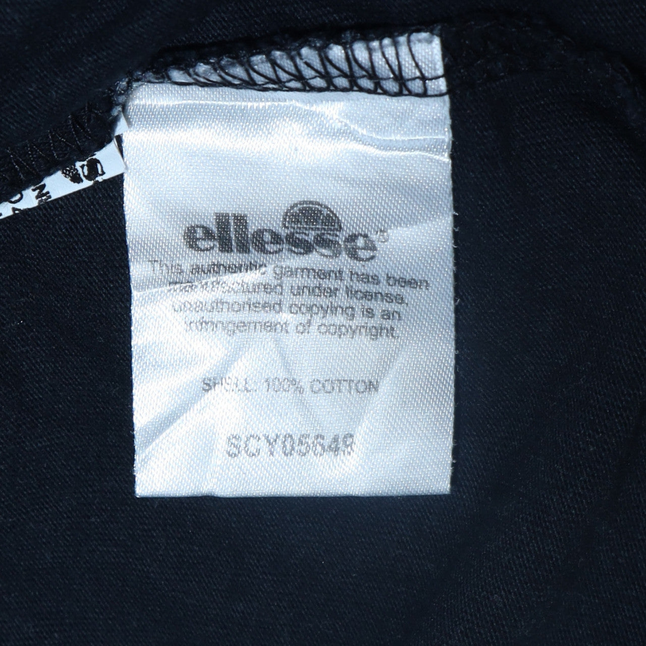 Ellesse Womens Black Cotton Short Sleeve T-Shirt Size 12