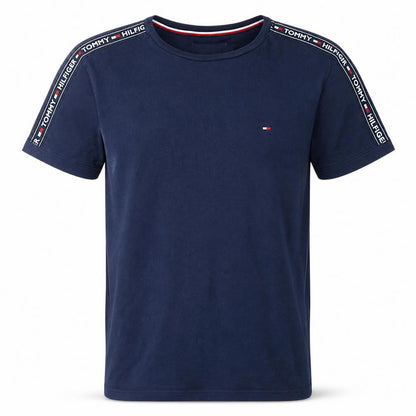 Tommy Hilfiger Men's Navy Blue Short Sleeve Crew Neck T-Shirt Size S