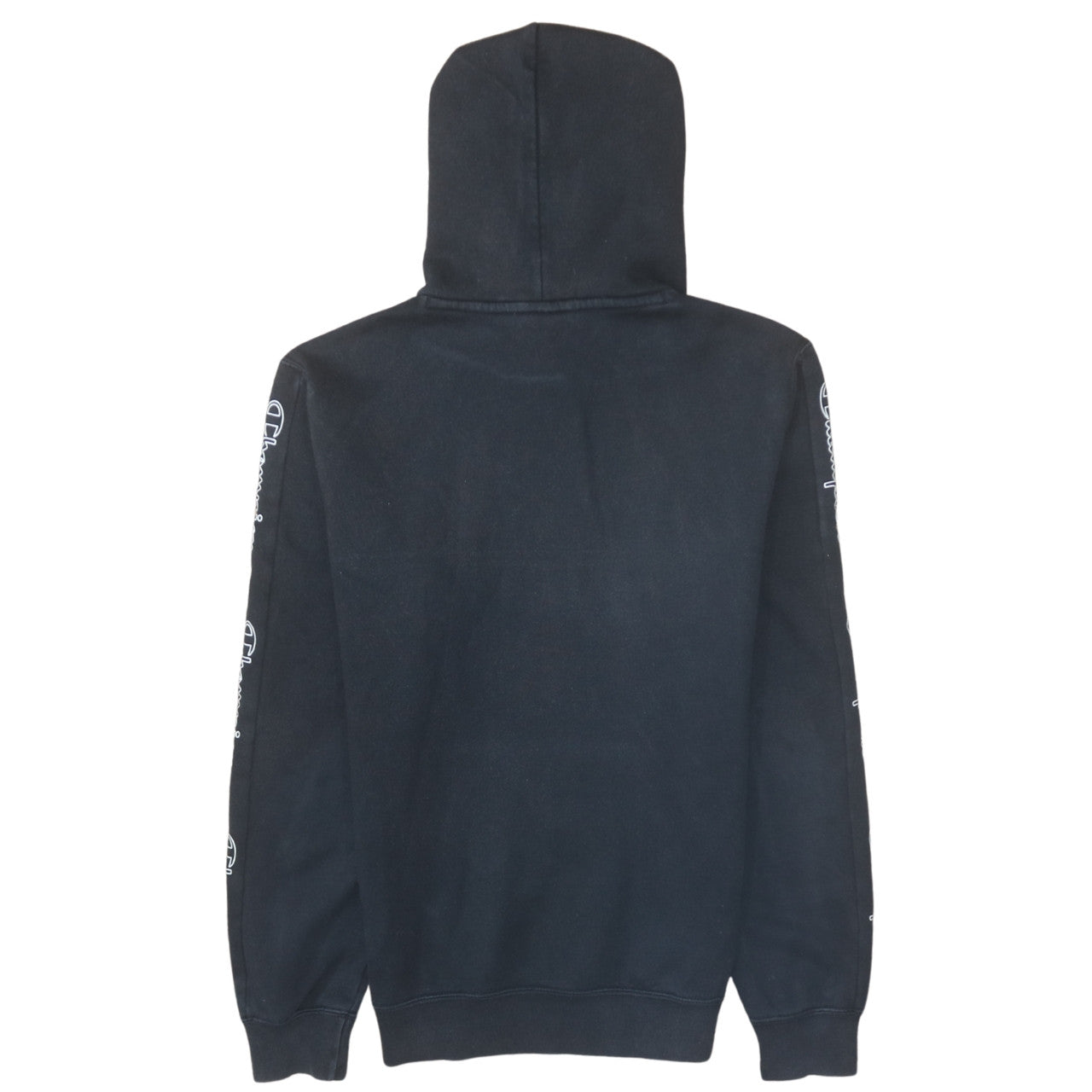 Mens UK Size XS Champion Black Pullover Hoodie