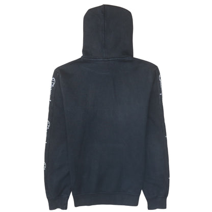 Mens UK Size XS Champion Black Pullover Hoodie