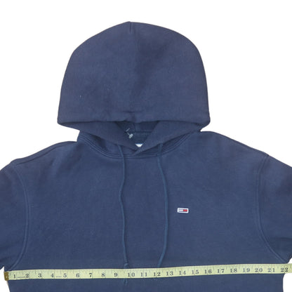 Mens UK Size S Tommy Jeans Blue Pullover Hoodie