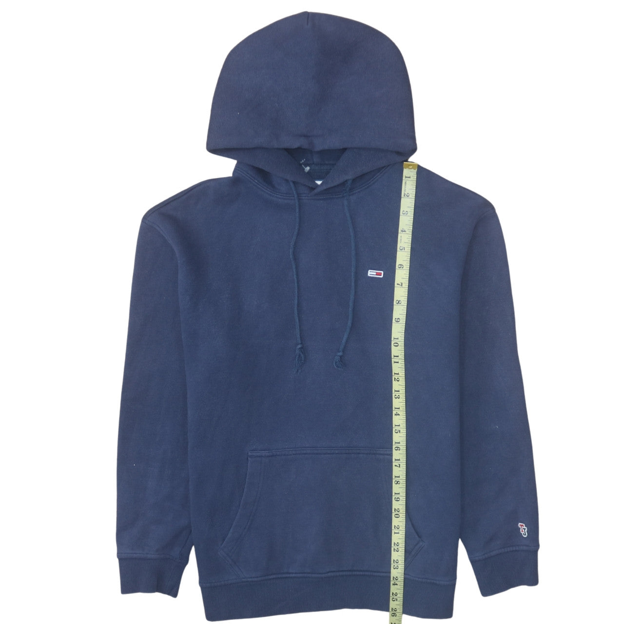 Mens UK Size S Tommy Jeans Blue Pullover Hoodie