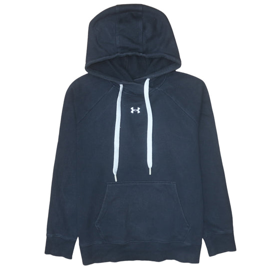 Mens UK Size M Under Armour Black Pullover Hoodie