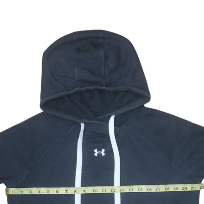 Mens UK Size M Under Armour Black Pullover Hoodie