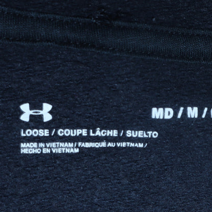 Mens UK Size M Under Armour Black Pullover Hoodie