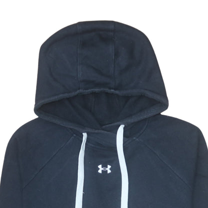 Mens UK Size M Under Armour Black Pullover Hoodie