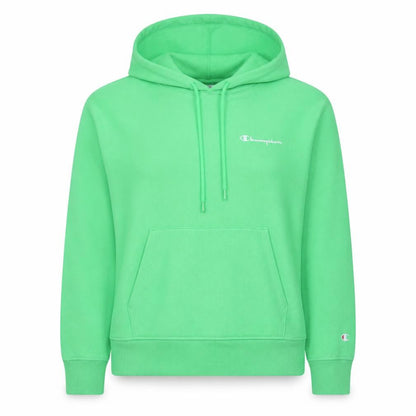 Womens UK Size XS Champion Green Pullover Hoodie