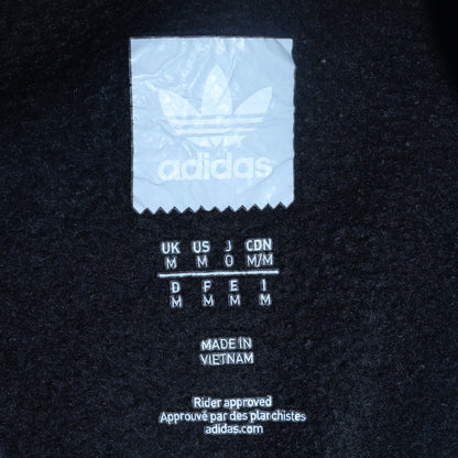 Mens UK Size M Adidas Black Pullover Hoodie