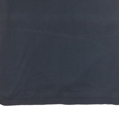 Champion Men's Black Large Embroidered Logo Short Sleeve T-Shirt