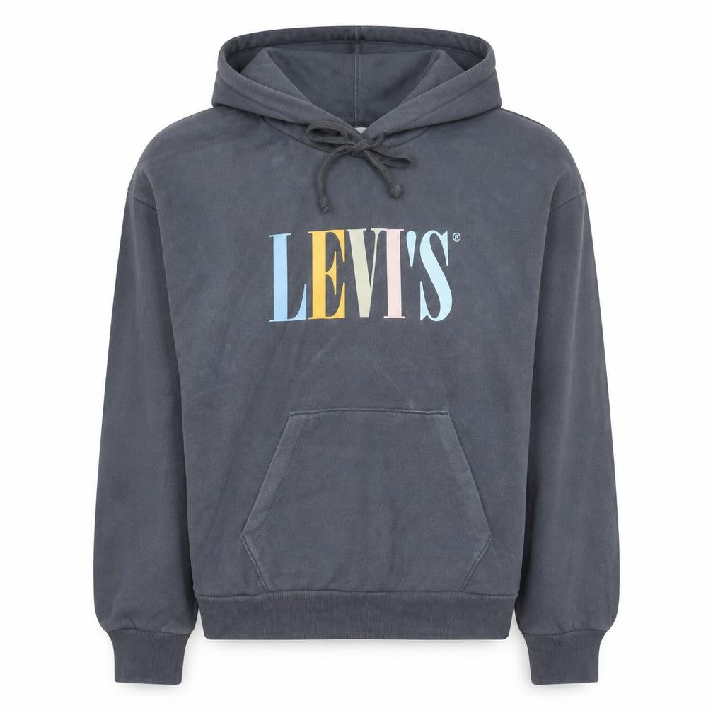 Womens UK Size S Levi's Black Pullover Hoodie