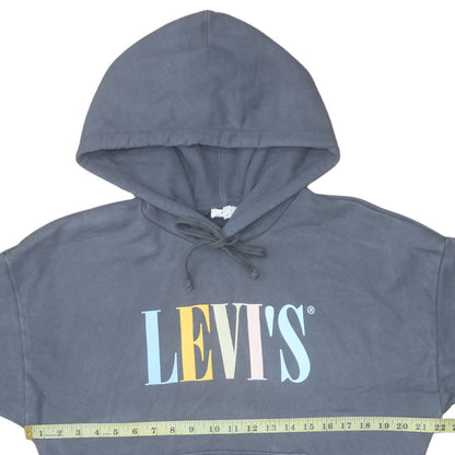 Womens UK Size S Levi's Black Pullover Hoodie