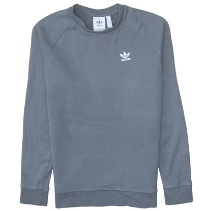Mens UK Size S adidas Grey Pullover Sweatshirt